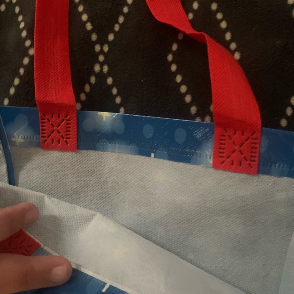 Christmas Snowman Tote Bag - Picture 4 of 4